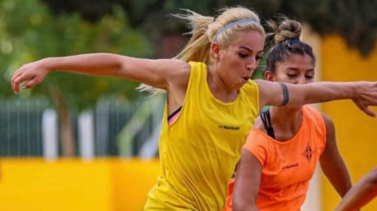 Qadın futbolçu əri tərəfindən öldürüldü - FOTOLAR